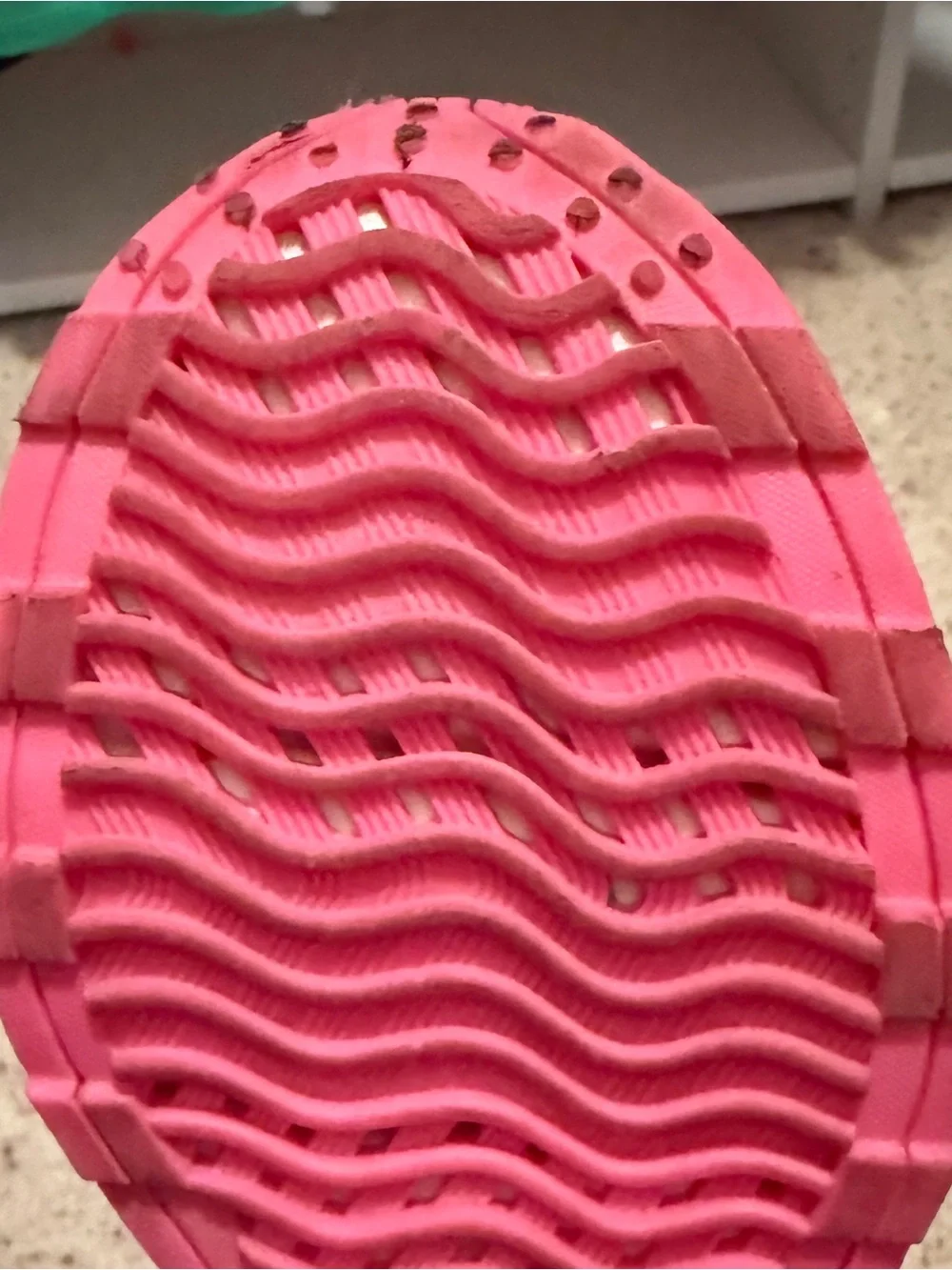 Reebok Black & Hot Pink Kids' Sneakers with Lilac Accents